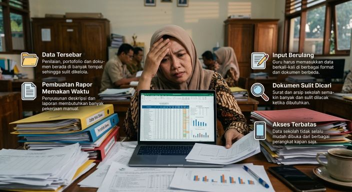 Tampilan aplikasi SIPINTAR PAUD - slide 1