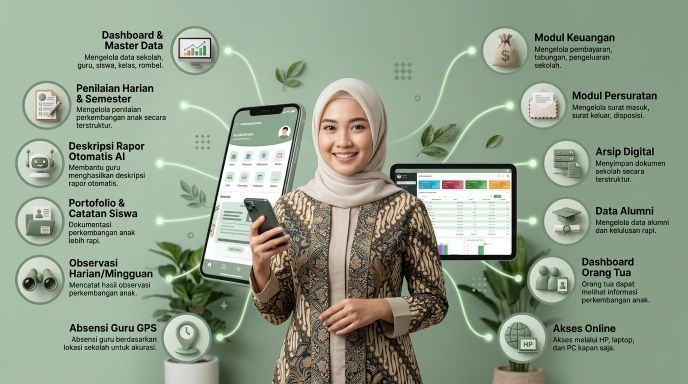 Tampilan aplikasi SIPINTAR PAUD - slide 2